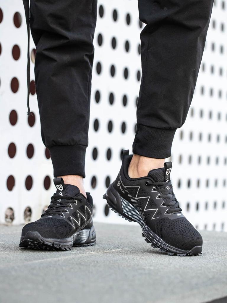 CARWORNIC Защитная обувь и кроссовки для мужчин и носков Стильная рабочая строительная кевларовая Идеально подходит для долгой работы Повседневная Размер женский, Нескользящая,