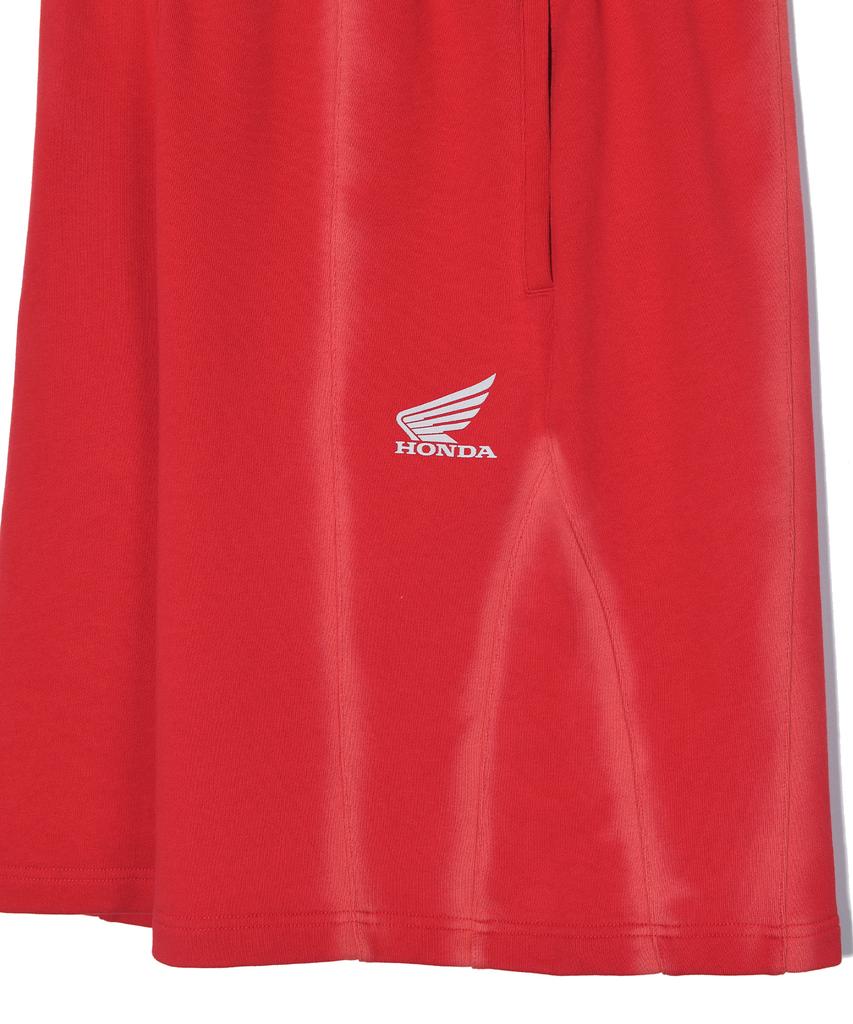 PHYPS MOTORCYCLE Vintage Cutoff Shorts Red