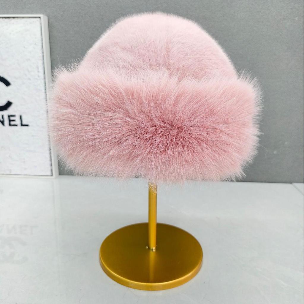 Монгольская плюшевая меховая шапка, издание 2025 года: Толстая зимняя защита ушей, этнический стиль, универсальная для больших размеров головы, дизайн рыбака