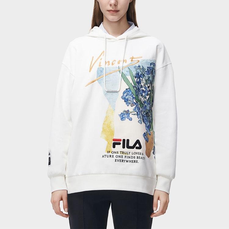 FILA Sweatshirt Women's Cloud White F11W318207FWT