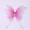 Gradient Color Organza Fabric Butterfly Four-Layer 3D Butterfly Decorations Butterfly Appliques