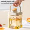2.3L Cold Kettle Drink Dispenser with Spigot Leakproof Sealed Fruit Infuser