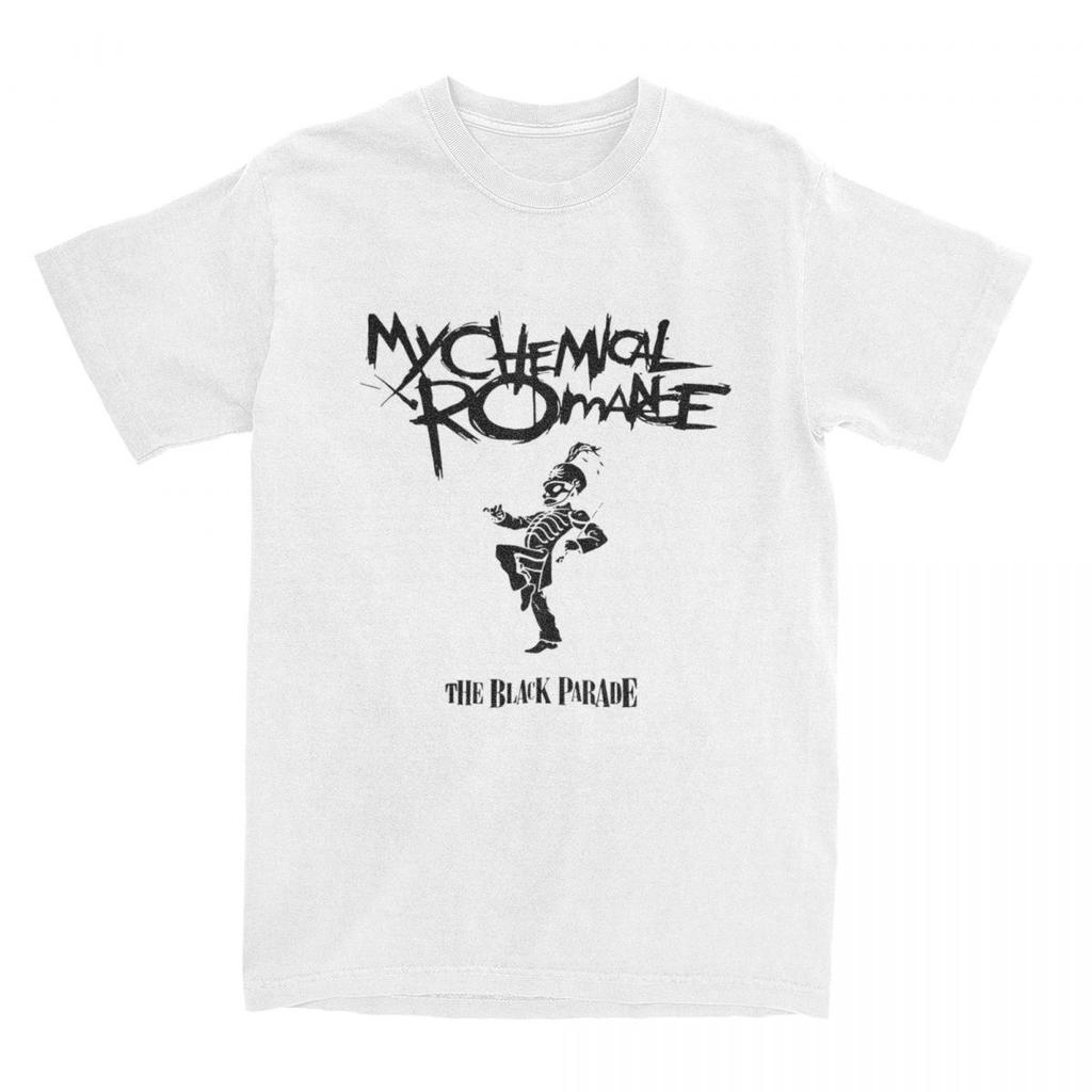 I Dont Love You To Join The Black Parade T Shirt My My Chemical RoUnisexce Mcr Band T Shirts Pure Cotton Tshirt Short Sleeves Tees