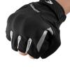 Komine Protect 3 Fingerless Mesh Gloves for Motorcycles Black 3XL GK-2603