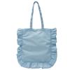French Style Ruffles Pleated Bag Solid Color Women's Handbag Ins Ruffles Shoulder Bag  Girls