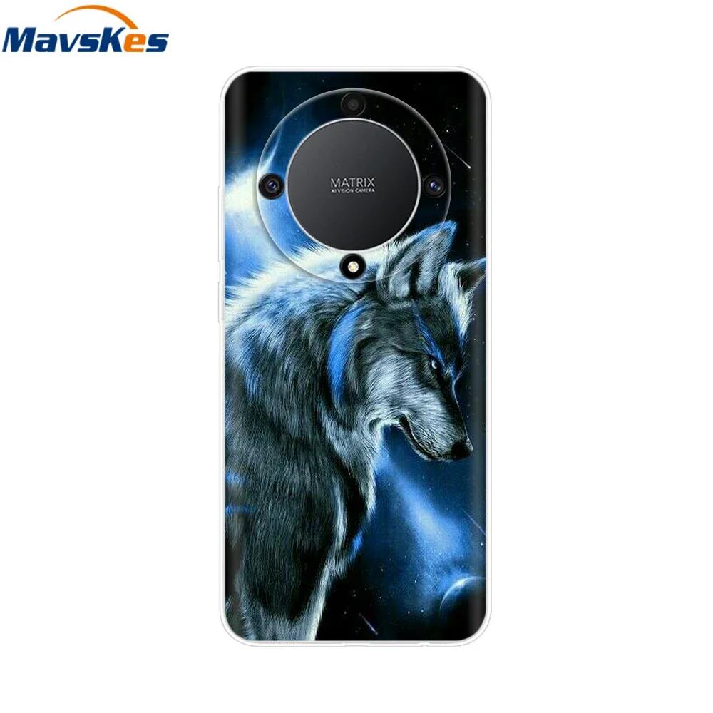 Чехол для телефона для Honor X9A Чехол Силиконовый Мягкий Ударопрочный Fundas Для Huawei Honor X9A Задняя крышка HonorX9A RMO-NX1 Прозрачные чехлы для телефона