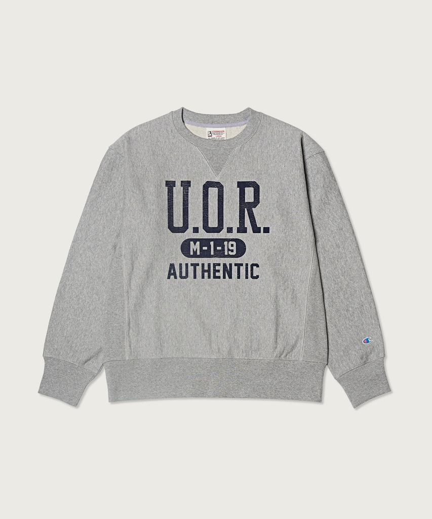 CHAMPION Heritage Reverse Weave Loose Fit Washed Sweatshirt Grey