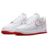 Nike Air Force 1 07 Белые красные мужские кроссовки Picante DV0788-102