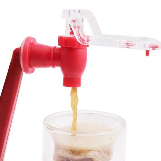 Creative Soda Drink Dispense Gadget Party Coke Drinking Automatic Dispenser Tool