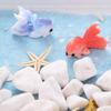 Simulation Gold Fish Ornaments Decorative Gold Fish Figurine Gold Fish Micro Landscape  Fish Tank