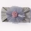 Hot-selling new baby headband cute mesh flower baby jacquard headscarf comfortable children's jewelry