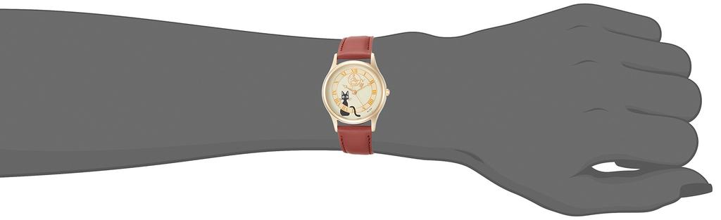 [Seiko Watch] Watch Alba ALBA Ghibli Character Kiki's Delivery Service Collaboration Jiji Design ACCK411 Brown