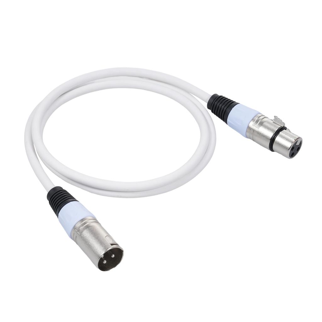 1Pack 3 Pin Dmx Cables Male Female XLR Patch Cables DMX512 Signal Cable Microphone Cable XLR Cable