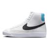 Blazer Mid 77 GS Белый Черный Фото Синий Детские Кроссовки Светло-Фото-Синий Парус DA4086-108