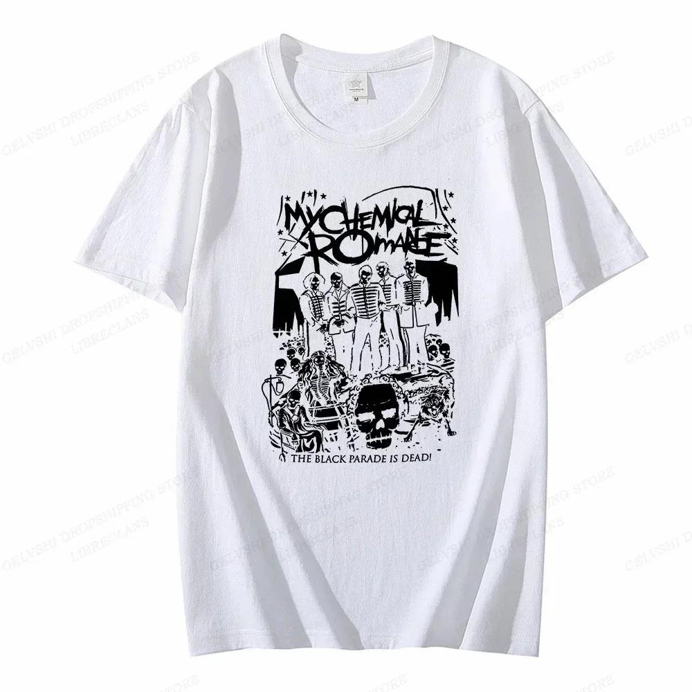 My Chemical RoUnisexce Womens fashion Tshirt hiphop casual summer retro anime top