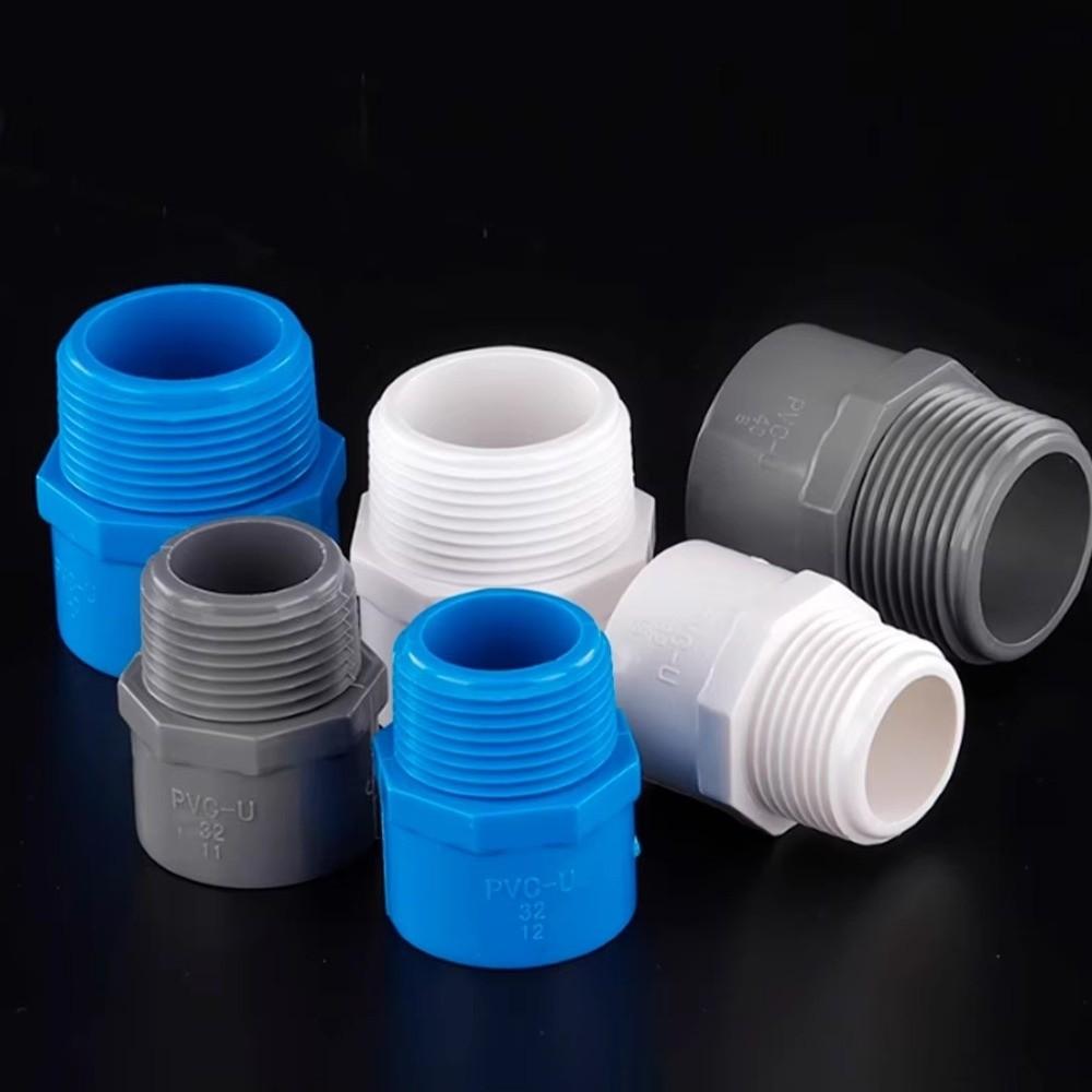 5Pcs Quick Connection Male Thread Connector Straight Pipe Connector Water Supply Pipes