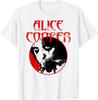 Alice Cooper – Madhouse Photo On Silver T-Shirt