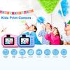 Детская камера с печатью Цифровая игрушка Зеркальная камера HD-совместимая Пиксель с двойными камерами Режим селфи