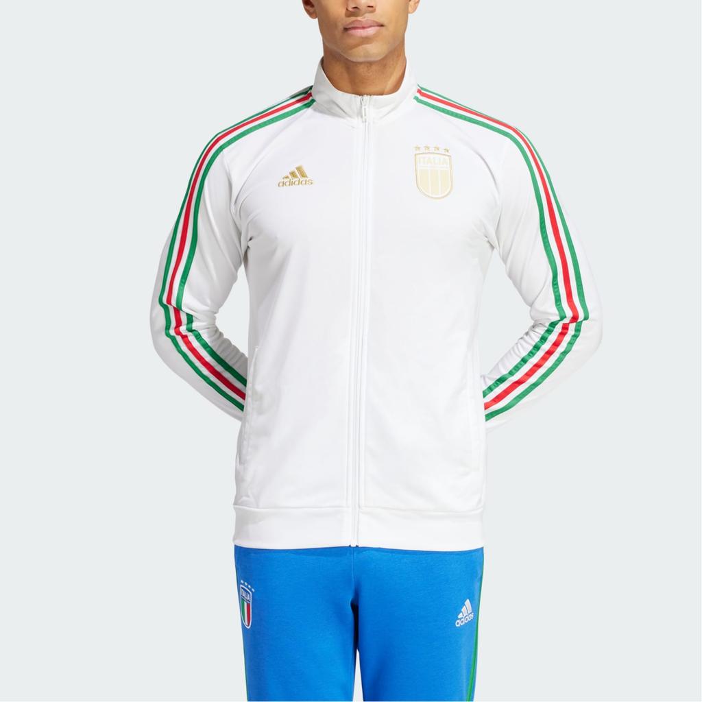 Adidas Italy Dna Track Top Jackets & Coats Men's White IT9765