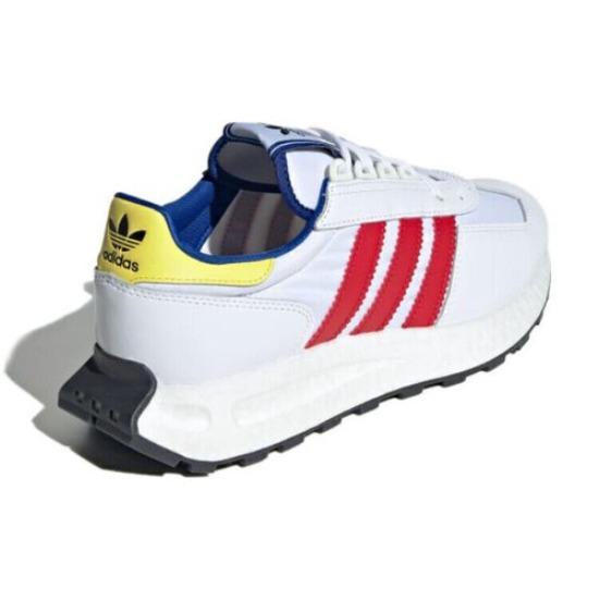 Adidas Retropy E5 Low Белый Алый Королевский синий - IG9991