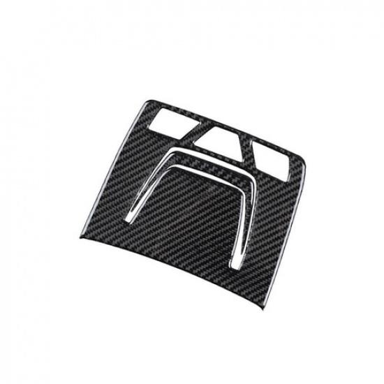 2Pcs Carbon Fiber Overhead Light Cover Trim For Toyota Supra A90 -