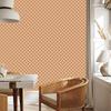 Autumn Orange Plaid Wallpaper for Living Room and Bedroom 50x1000