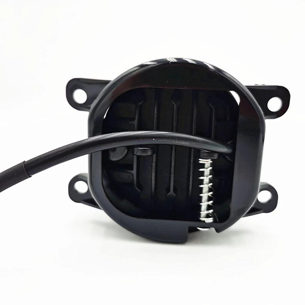 Автомобильная светодиодная фара 3,5-дюймовая круглая фара рабочего света Spot Pods Driving Halo противотуманная фара Auto 10-60V DC головные фары