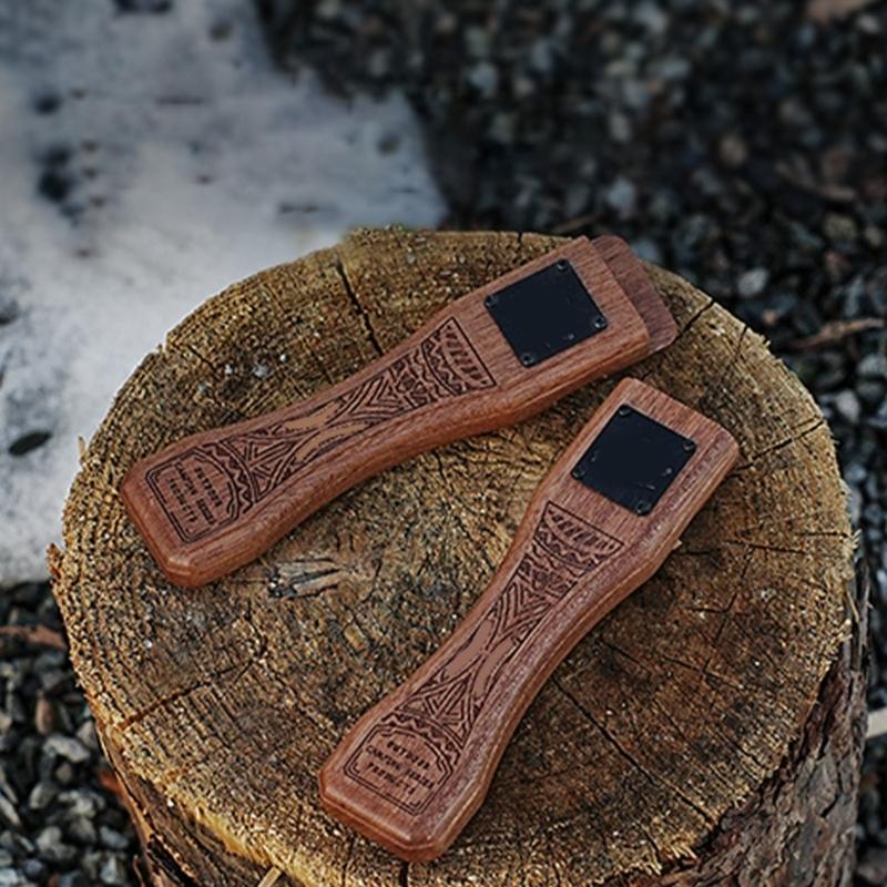 Портативные Легкие Ручки Жаропрочные Инструменты Грили Сковороды Безопасность Ручка для Жарки для Использования на Открытом Воздухе и в Помещении