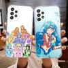 Чехол для телефона Mermaid Melody Pichi Pitch для Samsung Galaxy A,71,70,52,51,40,31,50,50S,30S,21S,12,10,Note20ultra Прозрачный чехол