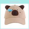 Летняя бейсболка с животным, дизайн с 3D-носом и капающей собакой, регулируемая посадка для детей и подростков