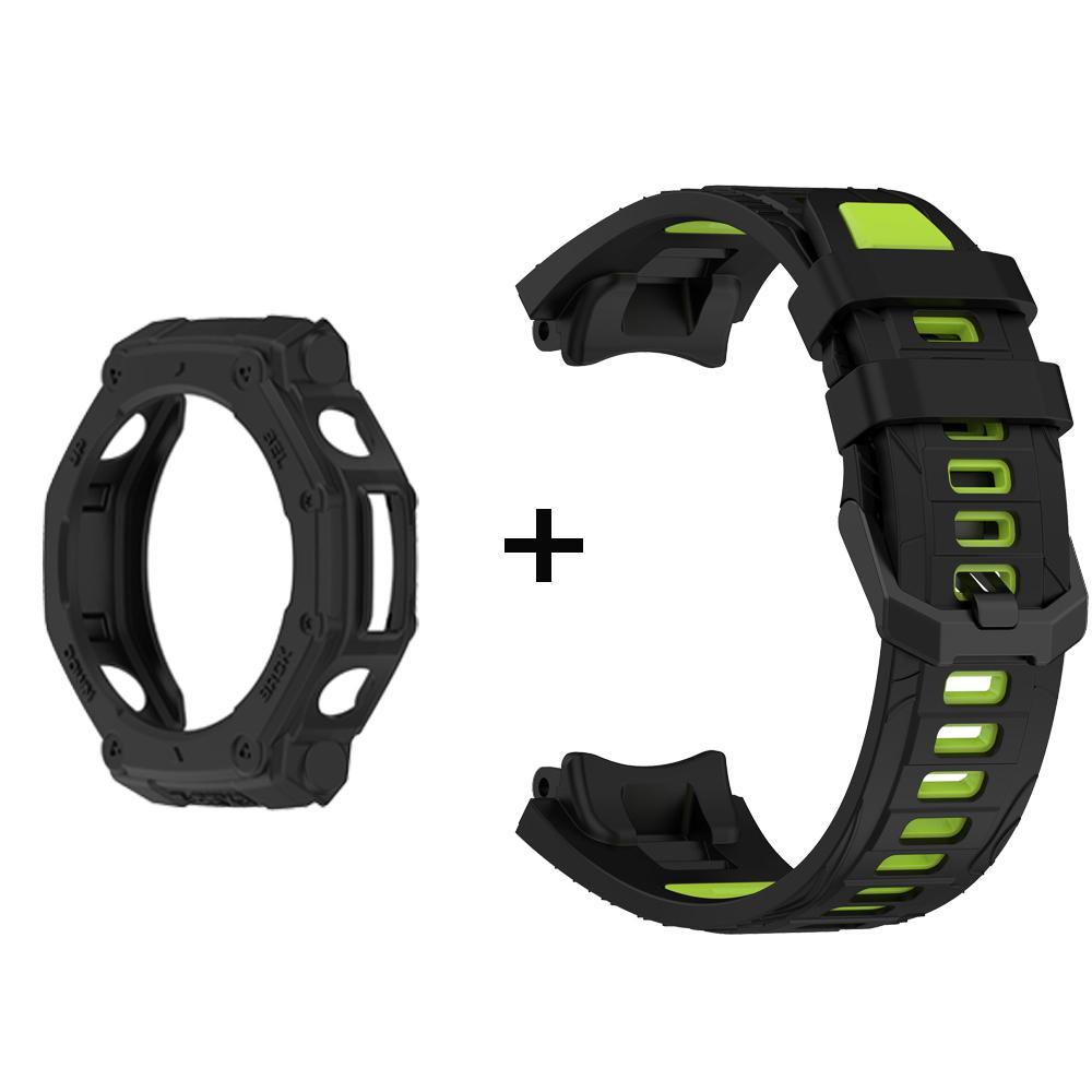 Силиконовый ремешок и чехол для смарт-часов Huami Amazfit T-REX 3, ремешок для часов T-Rex3, спортивный браслет, браслет на запястье с инструментом
