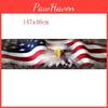 Premium Quality American Flag Eagle Window Tint Graphic Decal For Back Truck Tailgate