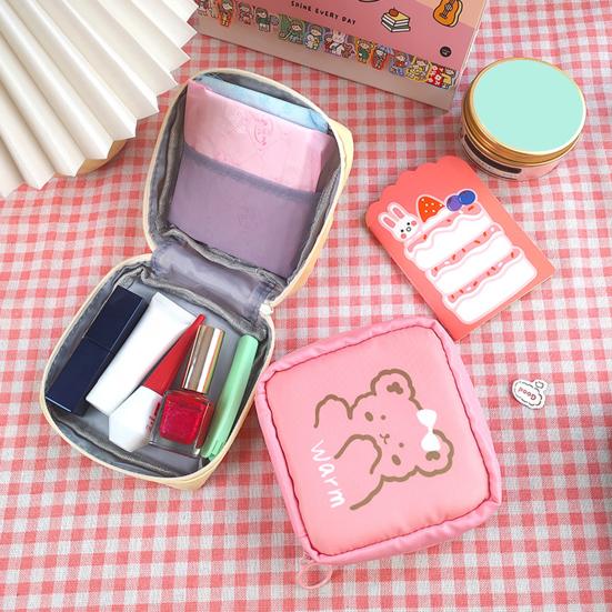 Полезный моющийся мультяшный легкий тампон с застежкой-молнией для женщин