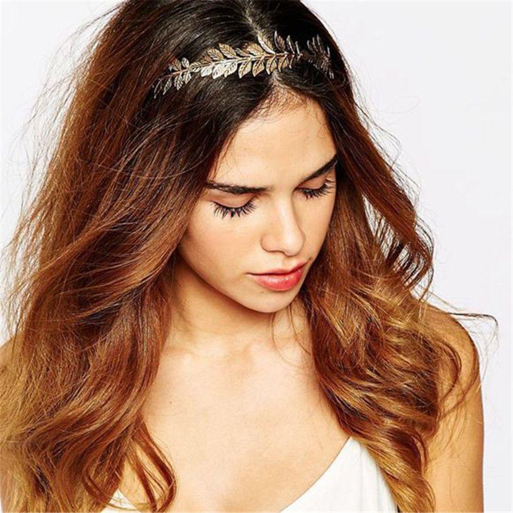 Girl Headpiece  Crowns Tiara Leaves Hair Bands Wedding Hair Accessories Hair Hoop Bride Headbands