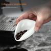 Coffee Bean Dish Weighing Bean Dish Ceramic Measuring Cup Coffee & Tea Accessory Dosing Scoop And Cup Ceramic Coffee Dosing Tray