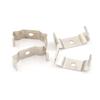 4Pcs T8 Fluorescent Tube Lamp Holder Bracket Clips Socket Silver