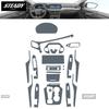 Для Ford Escape 2020-2023 Автомобильный интерьер Центральная консоль Прозрачная TPU Защитная пленка под покраску Антицарапающая наклейка LCD-экран PPF