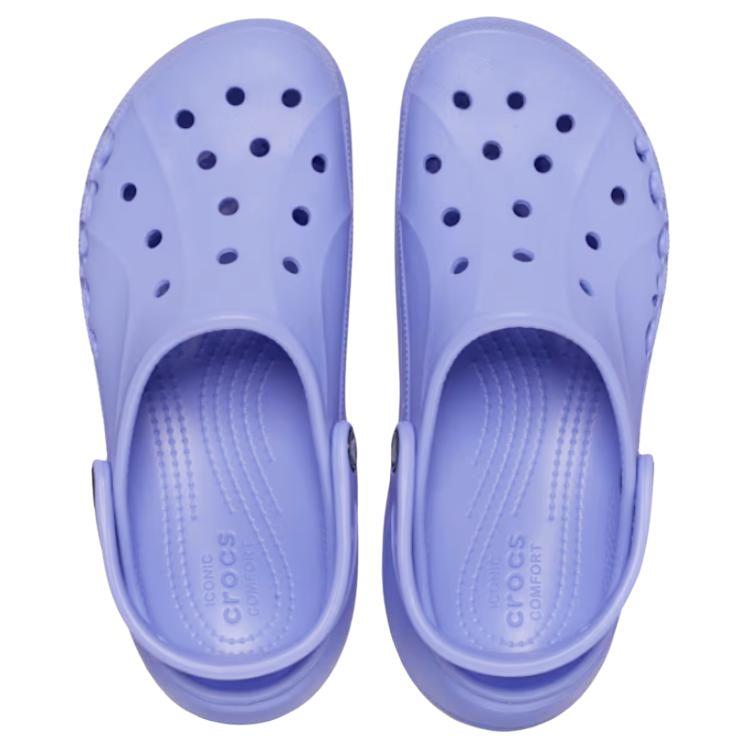 Crocs Сабо на платформе Baya Удобные Универсальные Женские Сабо Фиолетовые 208186-5PY