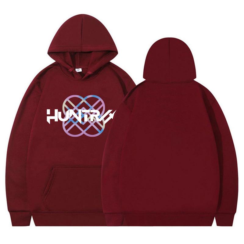 Winter Japan and South Korea loose shoulder style casual style simple commuter style autumn and winter hooded sweater