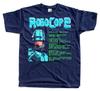 Robocop 2 REPORT Screen NES Game T Shirt NAVY S-5XL ALL SIZES NEW!!!