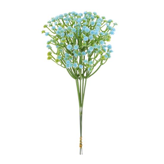 Искусственные цветы, устойчивые к ультрафиолетовому излучению, 20 и 36 стеблей, реалистичные букеты гипсофилы для свадеб, домашнего декора, устойчивые к атмосферным воздействиям пластиковые искусственные цветы для улицы