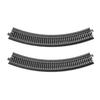 KATO N Gauge Single-Track Elevated Curved Track, R282-45, Set of 2, 20-510, Model Railroad Supplies
