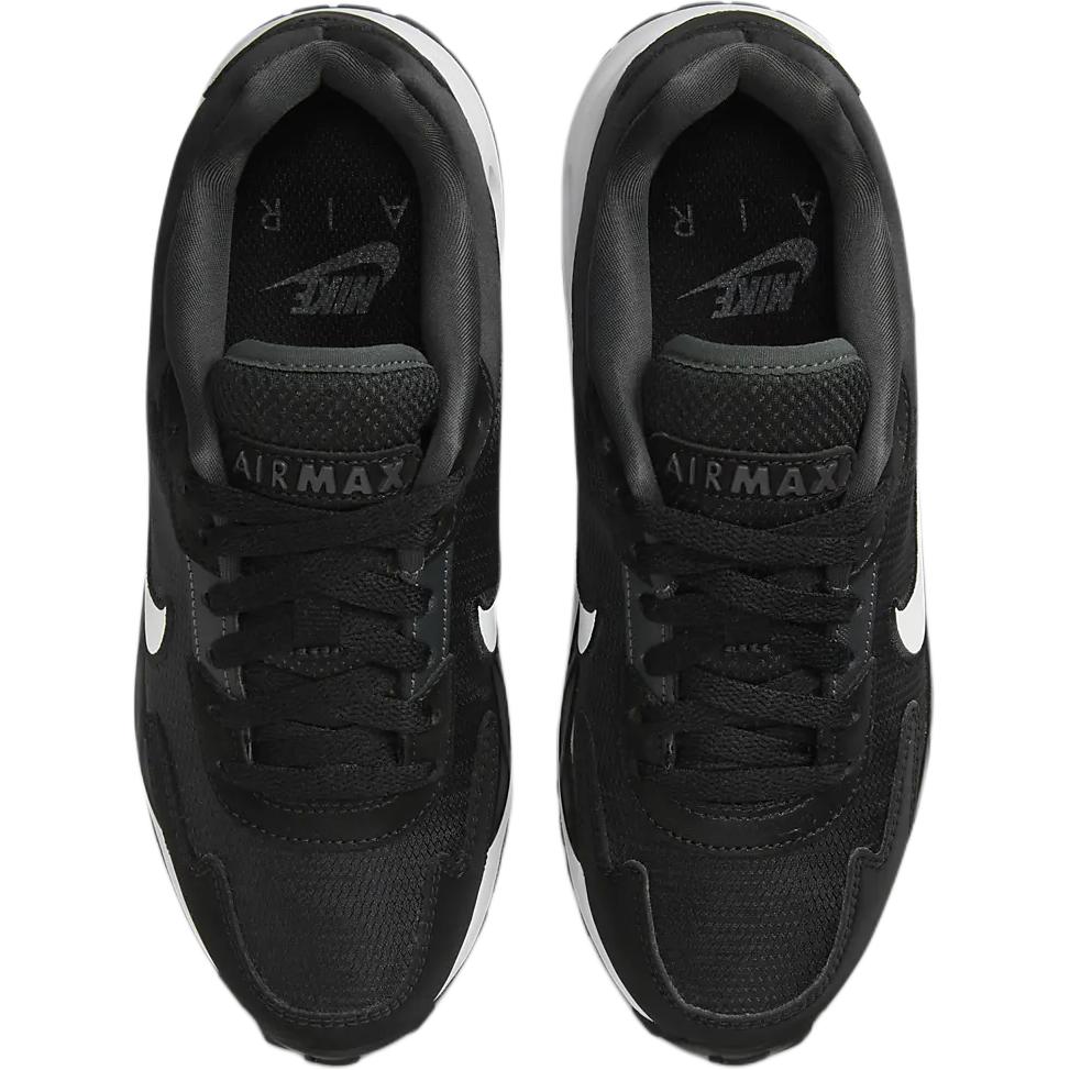 Nike Air Max Solo Амортизация против ударов Низкие Детские Кроссовки для Повседневной Носки Черный Белый Детские Кроссовки FV6367-001