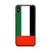 Coque iPhone - Multicolore - Drapeau Émirats Arabes Unis - Souple - TPU - Compatible iPhone XS Max