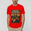 David Gilmours TShirt Unisex Funny Pure Cotton Tees Crew Neck Short Sleeve T Shirts Graphic Printed Clothes