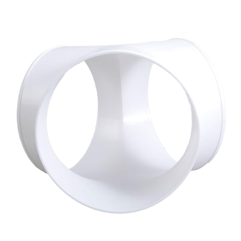 Y-образный воздуховодный соединитель Быстроразъемное соединение для вентиляционной трубы Муфта 3-ходовой разветвитель ПВХ Выхлопная труба Переносные фитинги