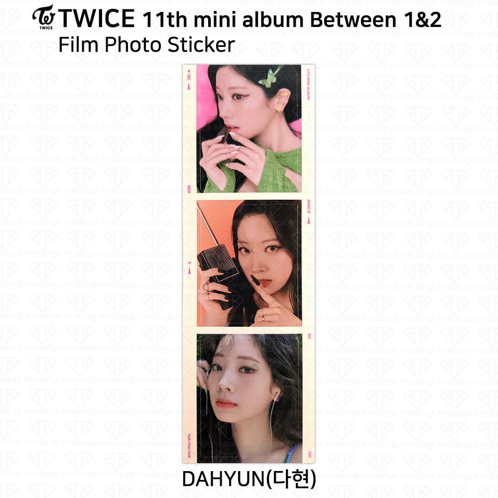Twice 11-й мини-альбом между 1 и 2 Дахён, фотокарточка, открытка, наклейка Polaroid POB