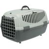 TRIXIE Box De Transport Capri 1 - XS - 32 X 31 X 48 Cm - Anthraciten Gris Et Vert - Pour Chien