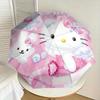 1pc Hello Kitty Winter Wonderland Umbrella with Plastic Handle,Suitable for All Seasons Home Travel Outdoor UmbrellaSanlio532
