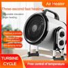 Трехскоростной регулируемый электрический обогреватель для ванной комнаты, настольный бытовой быстронагревательный аппарат, мощный небольшой промышленный вентилятор горячего воздуха